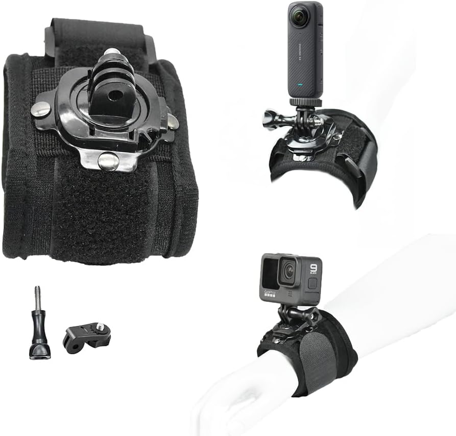 Accessory Kit for Insta360 X5/X4/X3/Ace Pro/Go3S - Chest, Backpack & Head Strap Mount Bundle Compatible with GoPro Hero 13-10