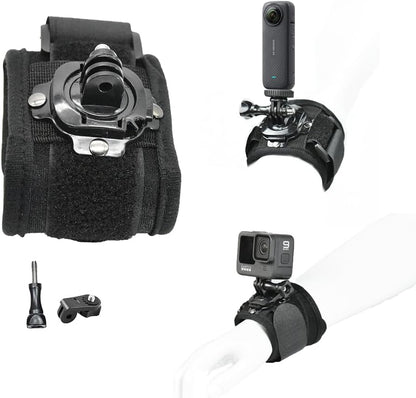 Accessory Kit for Insta360 X5/X4/X3/Ace Pro/Go3S - Chest, Backpack & Head Strap Mount Bundle Compatible with GoPro Hero 13-10
