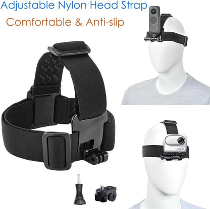 Fotoleey Go 3s Accessory Kit - Camera Neck Mount, Camera Strap Mount, Head Strap, Camera Backpack Mount