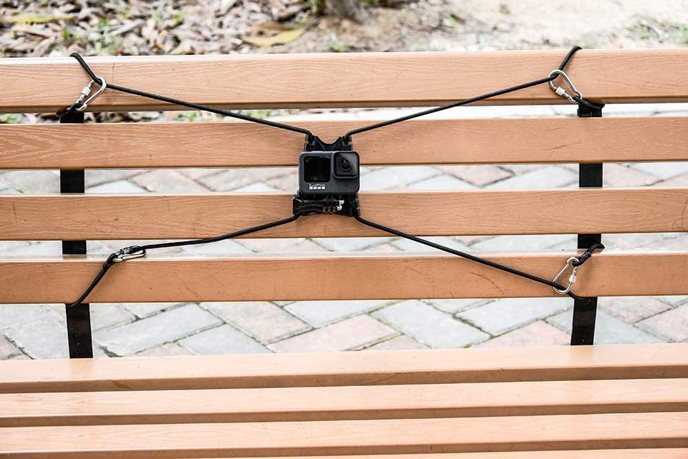 Action Camera Chain Link Fence Mount for GoPro Hero 13, Hero 12, Hero 11, Hero 10, Hero 9, Hero 8, Cell Phone Dog Fence, Apply for Baseball, Softball Games