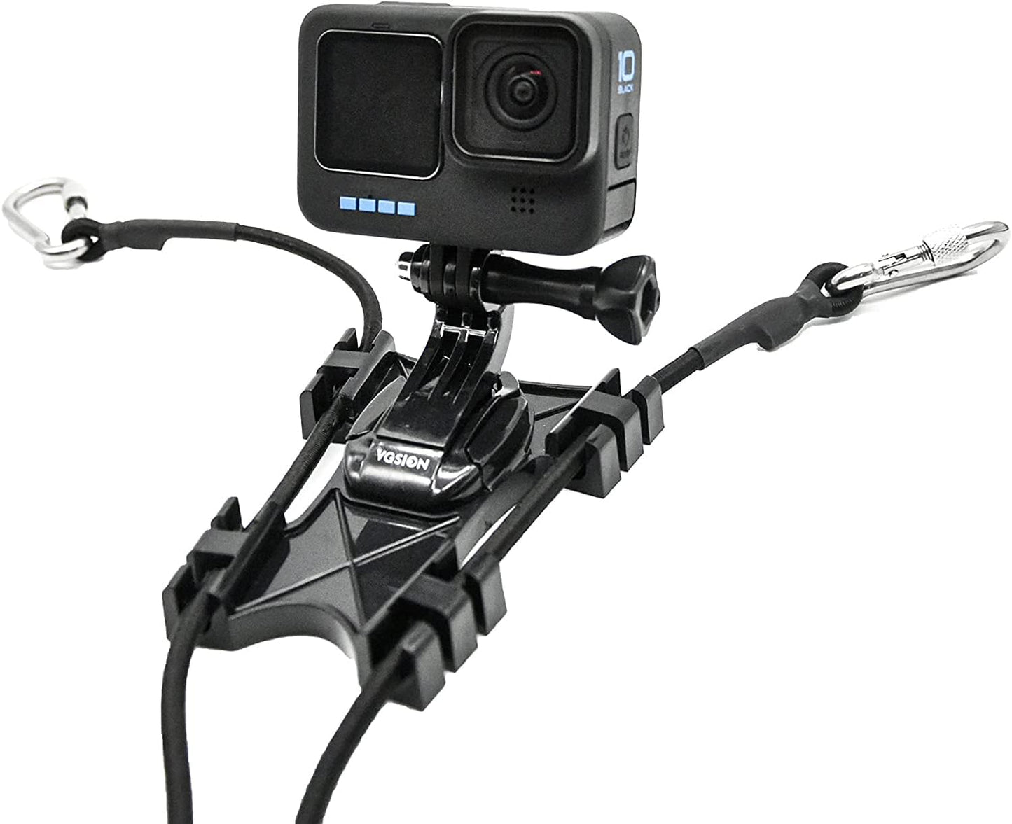 Action Camera Chain Link Fence Mount for GoPro Hero 13, Hero 12, Hero 11, Hero 10, Hero 9, Hero 8, Cell Phone Dog Fence, Apply for Baseball, Softball Games