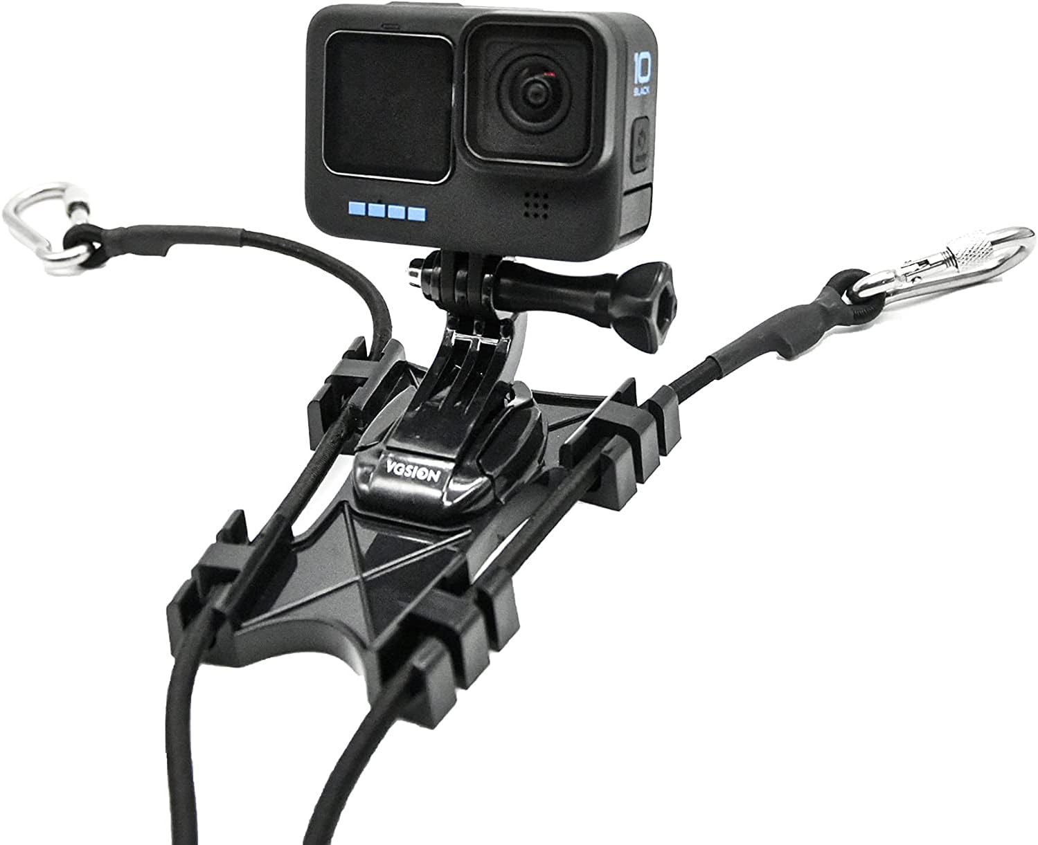 Action Camera Chain Link Fence Mount for GoPro Hero 13, Hero 12, Hero 11, Hero 10, Hero 9, Hero 8, Cell Phone Dog Fence, Apply for Baseball, Softball Games