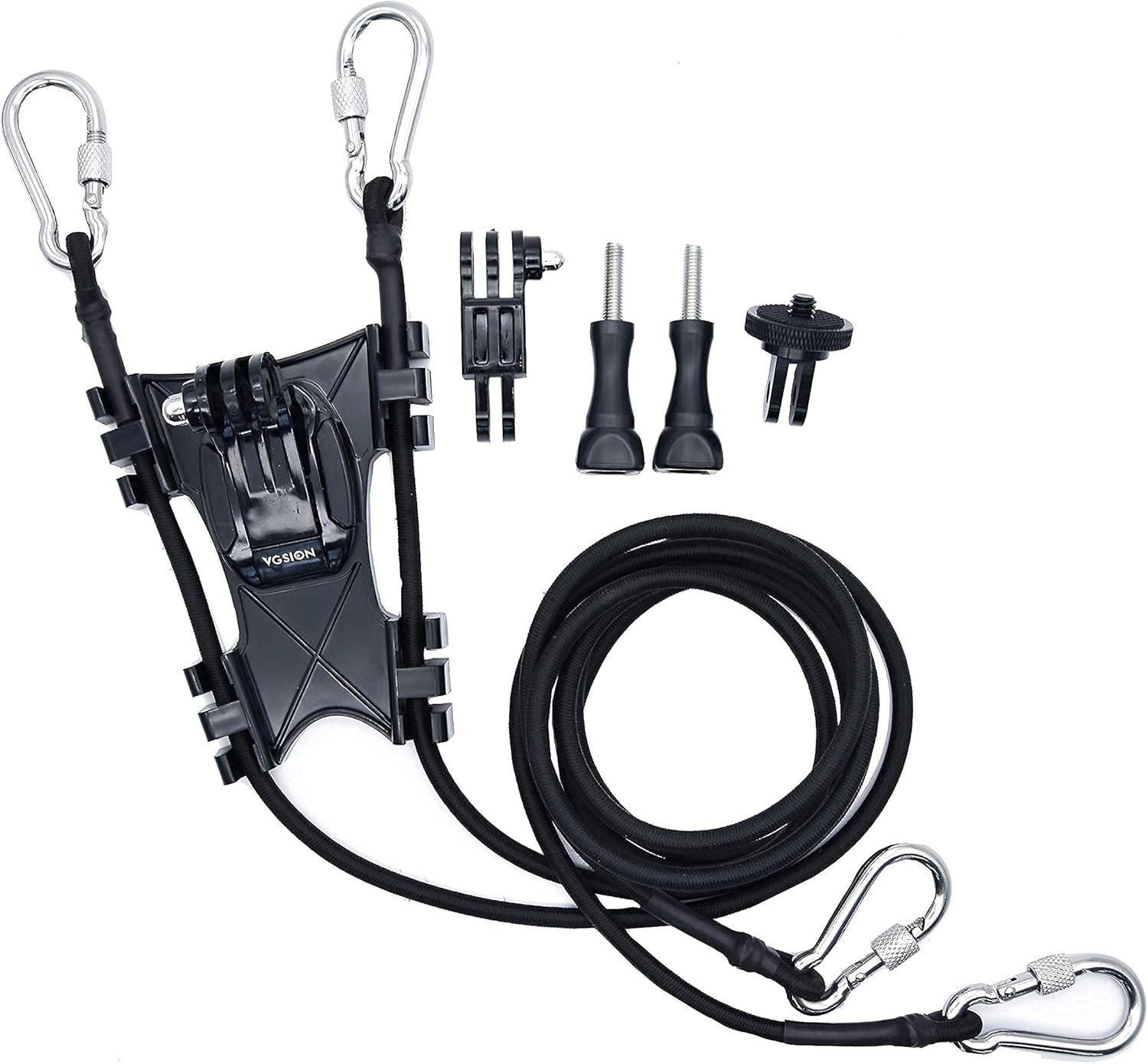Action Camera Chain Link Fence Mount for GoPro Hero 13, Hero 12, Hero 11, Hero 10, Hero 9, Hero 8, Cell Phone Dog Fence, Apply for Baseball, Softball Games