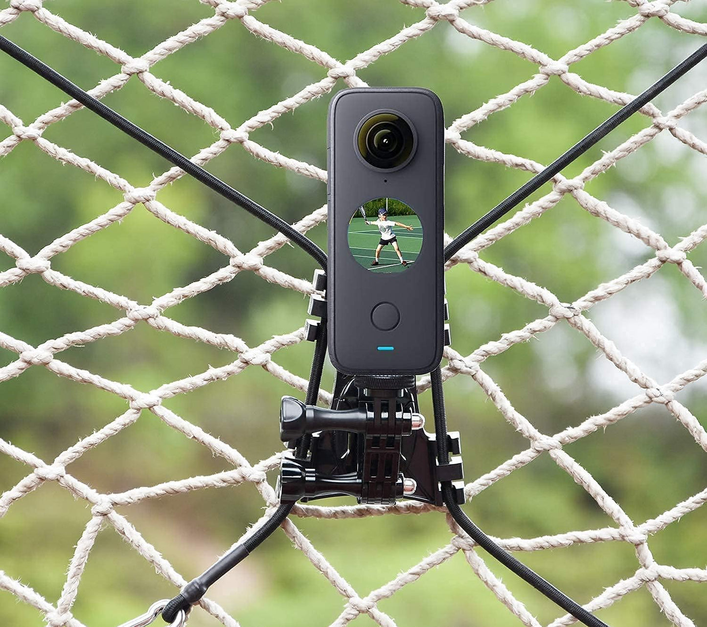 Action Camera Chain Link Fence Mount for GoPro Hero 13, Hero 12, Hero 11, Hero 10, Hero 9, Hero 8, Cell Phone Dog Fence, Apply for Baseball, Softball Games