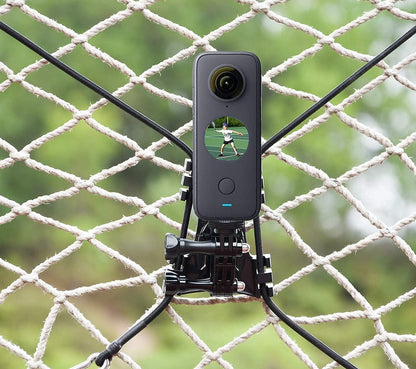 Action Camera Chain Link Fence Mount for GoPro Hero 13, Hero 12, Hero 11, Hero 10, Hero 9, Hero 8, Cell Phone Dog Fence, Apply for Baseball, Softball Games