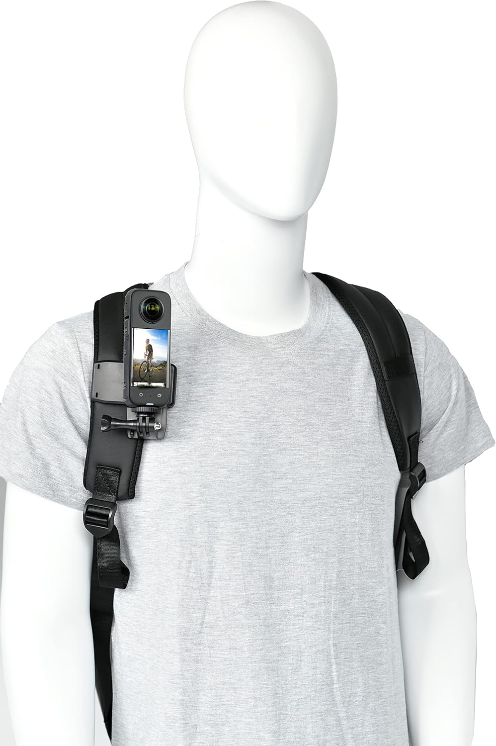 Accessory Kit for Insta360 X5/X4/X3/Ace Pro/Go3S - Chest, Backpack & Head Strap Mount Bundle Compatible with GoPro Hero 13-10