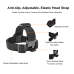 Headband & Backpack Clip Mount Kit for DJI Osmo Nano/Osmo Action 6 - Includes Mounting Adapter & Screw,for Cycling, Traveling, vlogging