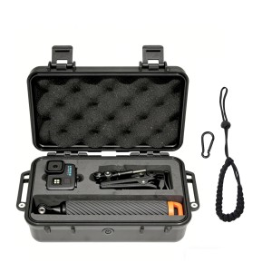 Fotoleey Waterproof Carrying Case for GoPro Lit Hero - IP67 Dustproof Shockproof Hard Case, fits floaty grip Fotoleey Waterproof Carrying Case for GoPro Lit Hero - IP67 Dustproof Shockproof Hard Case, fits floaty grip