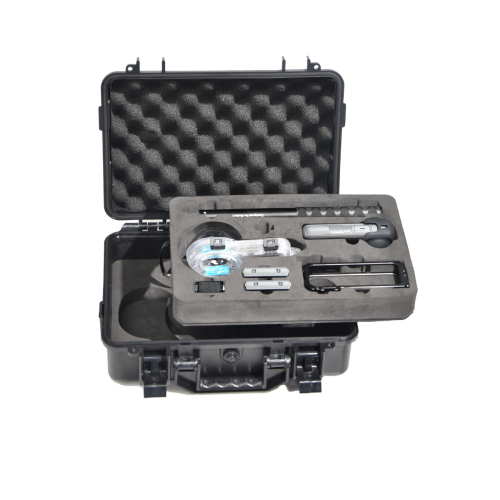 Fotoleey Carrying Case for Insta360 X5/X4 – Hard Protective Storage Box with Waterproof & Shockproof Design, EVA Interior for X5 Camera, Dive Housing, Batteries, Stick (27cm), Size 345x230x110mm